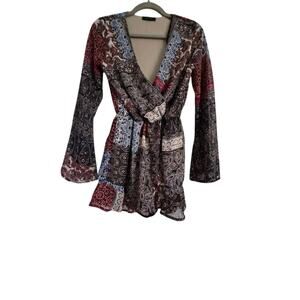 INTERI Romper with Bell Sleeves Small